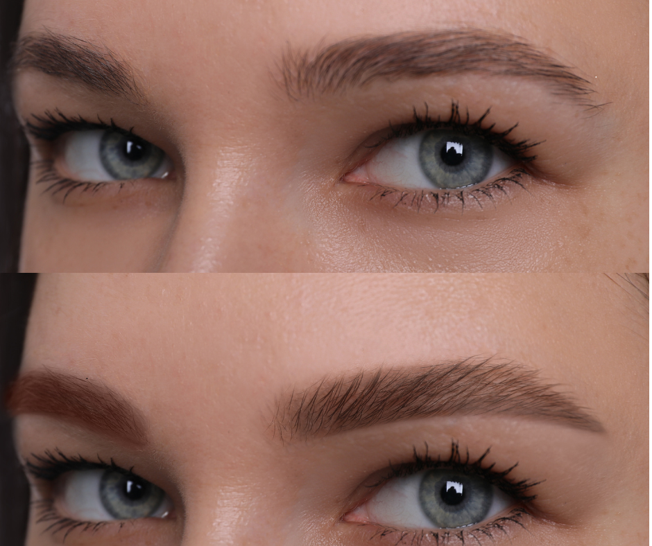 Laminado de cejas resultado
